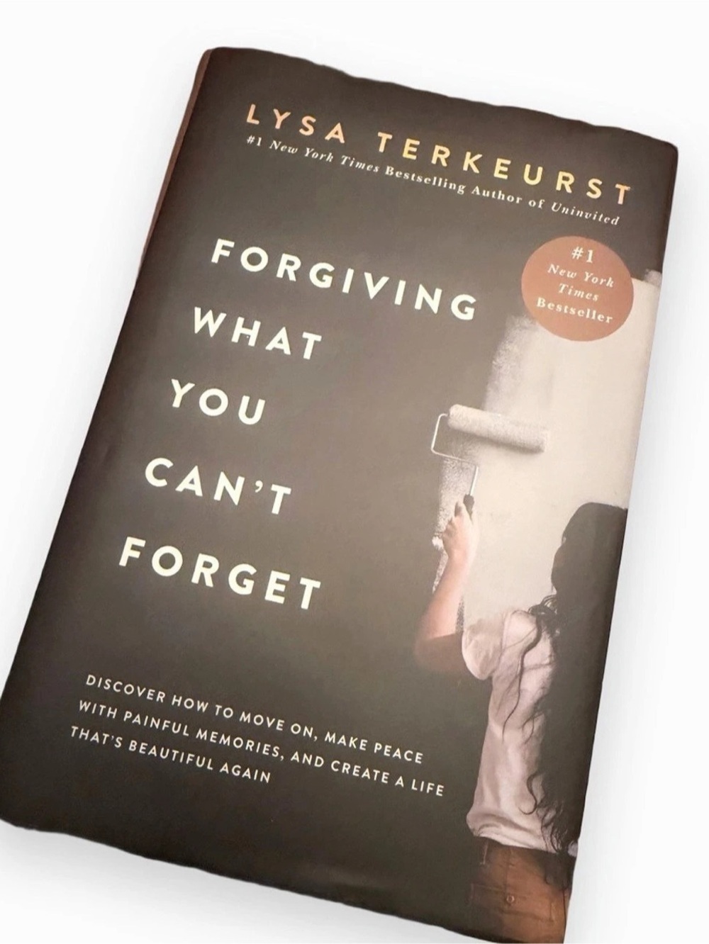 Thomas Nelson Forgiving What You Can't Forget Hardcover Book Black & White